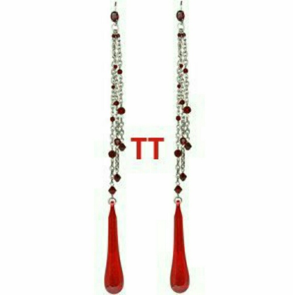Tarina Tarantino Jewelry - Red waterfalls Tarina Tarantino